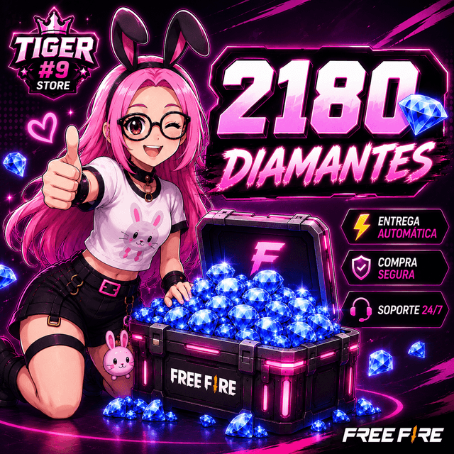 2.180 Diamantes + 218 Bono